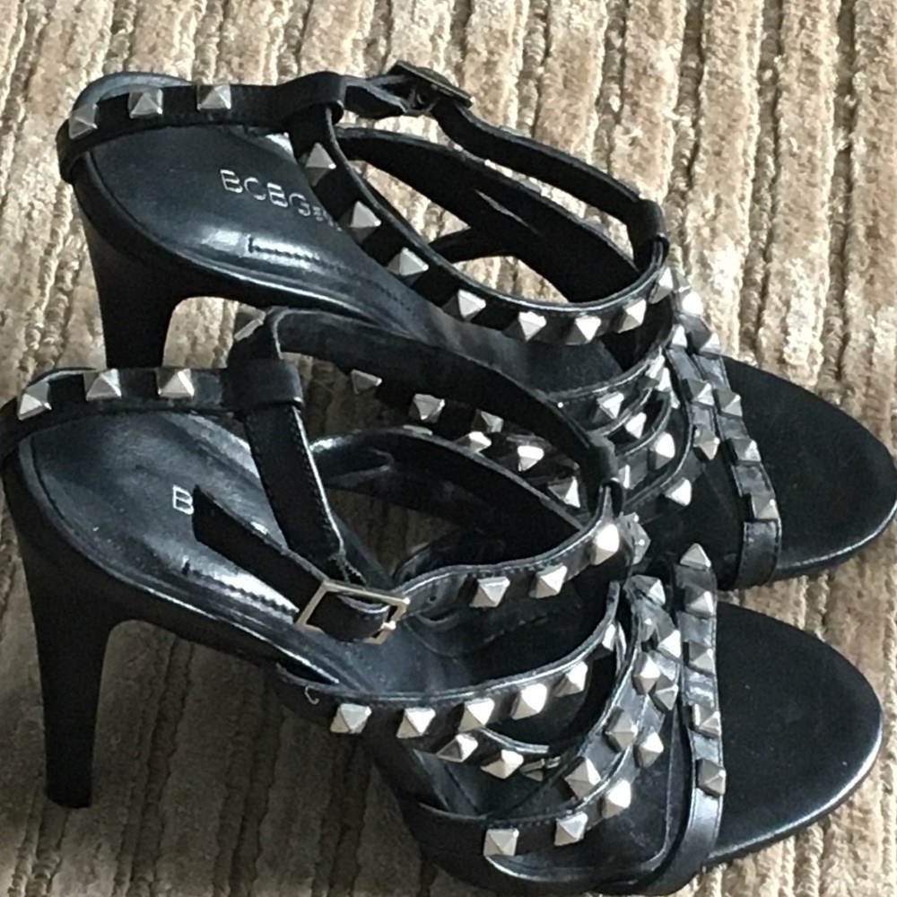 BCBG Generation studded leather heels size 5.5
